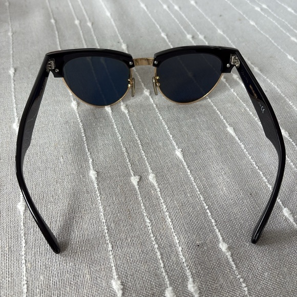 Celine Black and Gold Sunglasses - Picture 10 of 11